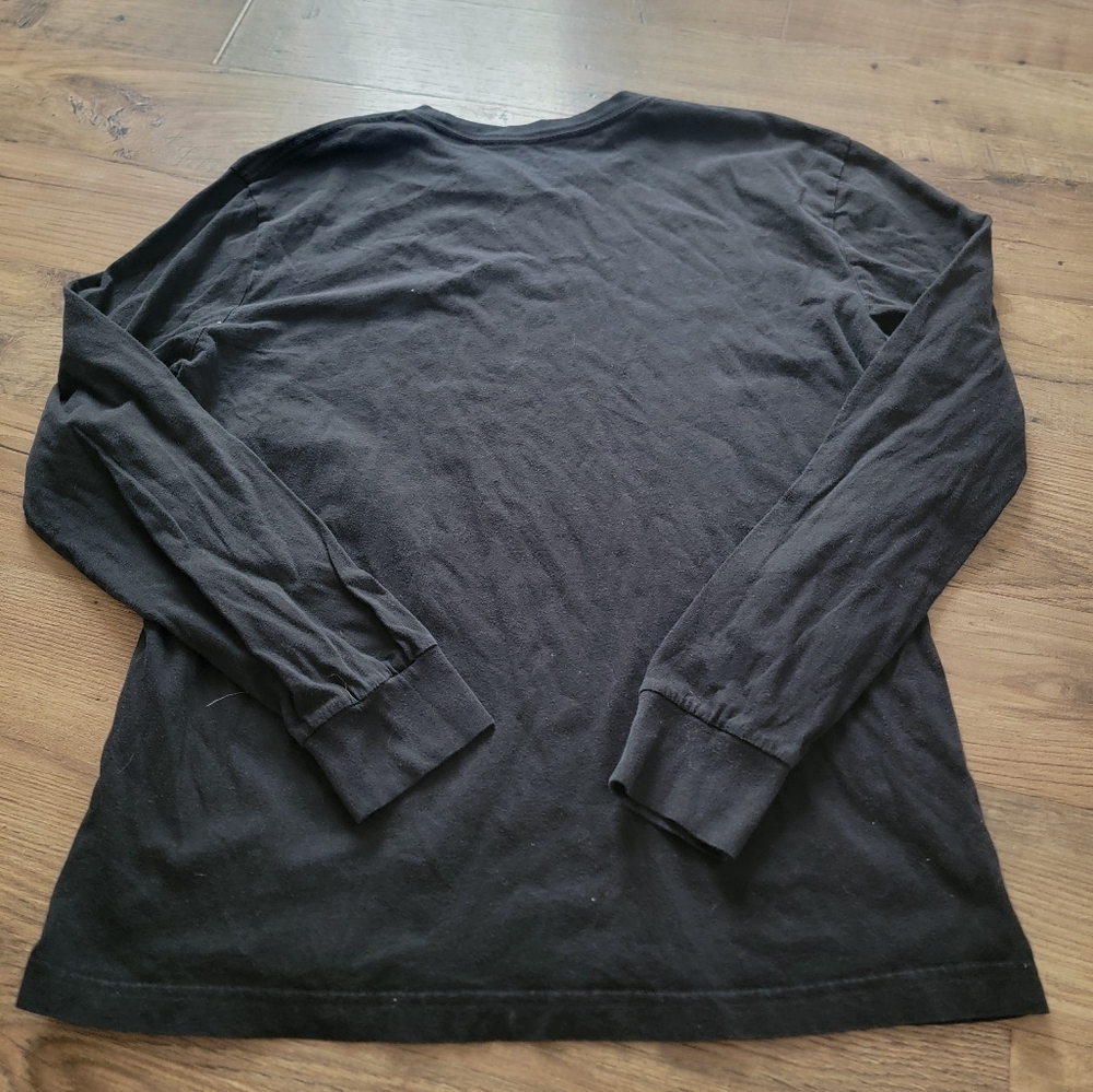 Roots Canada Black Long Sleeve Shirt Size Large - Picture 4 of 5